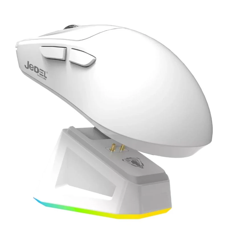 MOUSE GAMING JEDEL GWH-112 WIRELESS WHITE